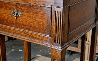 Furniture structural repair work